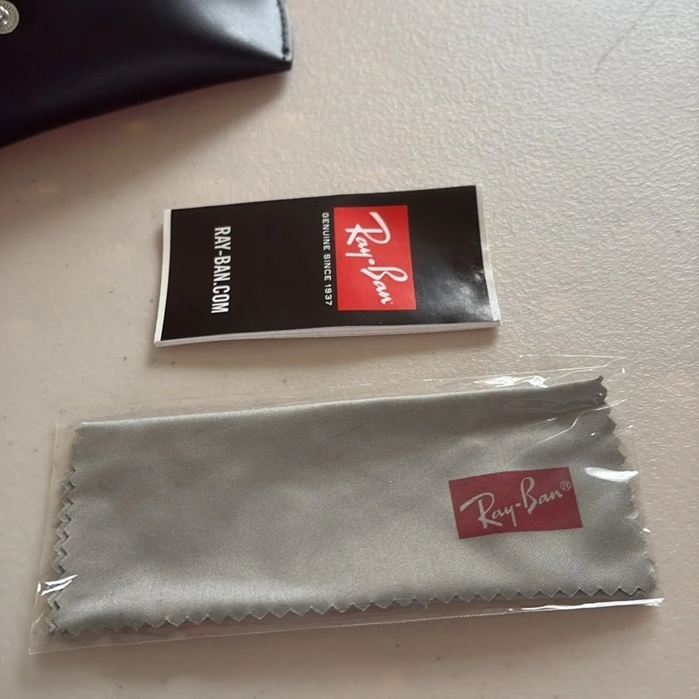 Ray-Ban Black Sunglasses Case - empty. Brand new